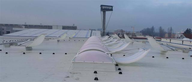 Svjetlosne kupole i trake - Zagreb
